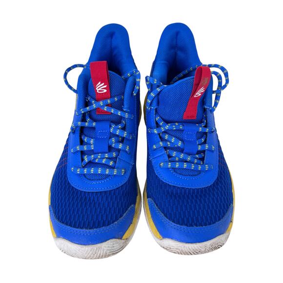 Under Armour Kids Sneakers - Blue and Yellow - Picture 5 of 14